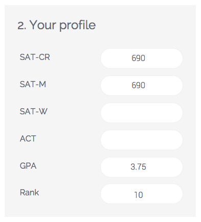 New SAT format support